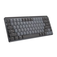 Logitech MX Mechanical Mini Wireless Illuminated Mechanical Keyboard Bluetooth Low‑Profile Keys Graphite